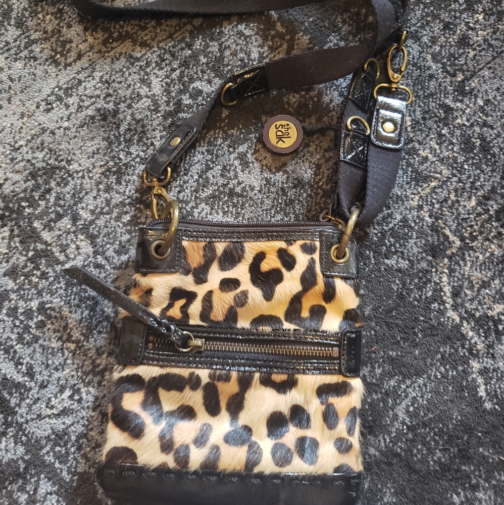The sak leopard crossbody